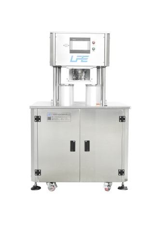 半自動雙室抽真空充氮封罐機(jī)LPE-SVC10