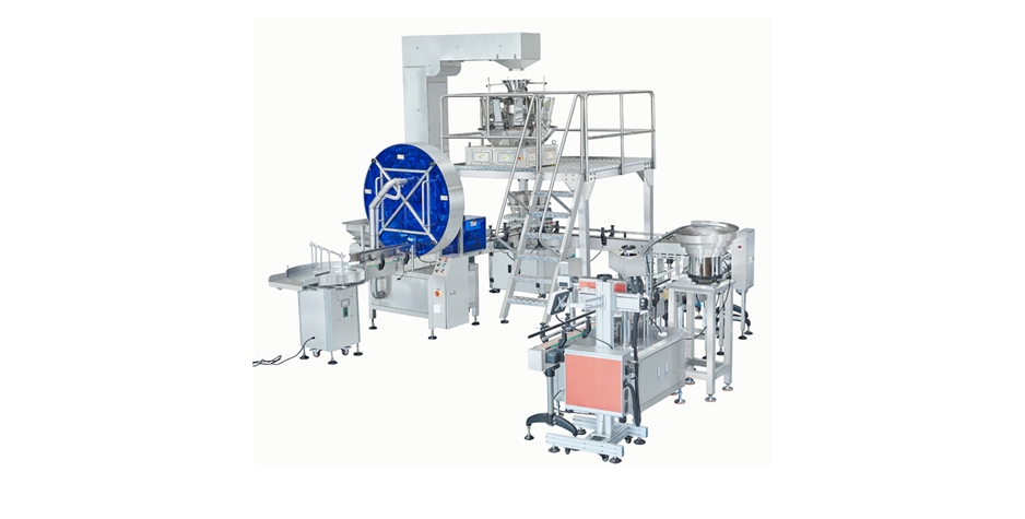 旋蓋顆粒灌裝生產(chǎn)線